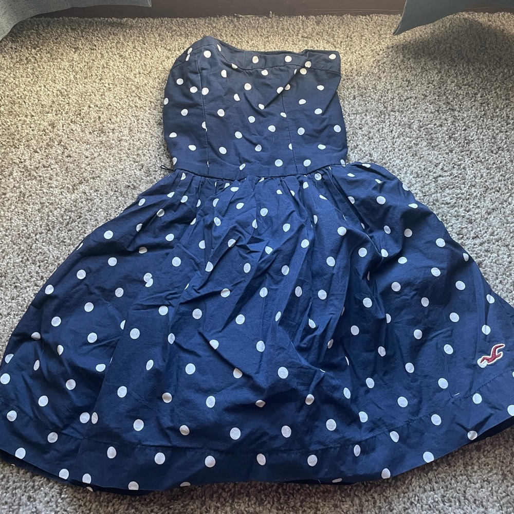 Hollister strapless dress